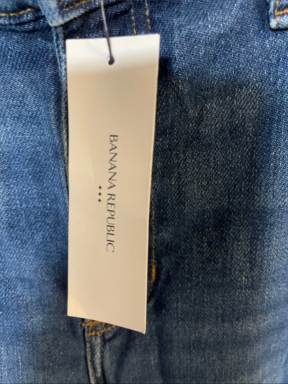 Banana Republic Girlfriend mid-rise Jeans Women 31/12 Blue Denim - Picture 4 of 11